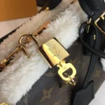 Louis Vuitton LV Women Speedy Soft 30 Teddy Monogram Shearling M26326