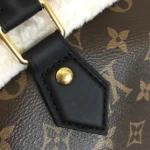 Louis Vuitton LV Women Speedy Soft 30 Teddy Monogram Shearling M26326