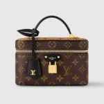 Louis Vuitton LV Women Vanity Chain Pouch Monogram Coated Canvas M47125