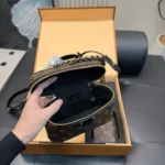 Louis Vuitton LV Women Vanity Chain Pouch Monogram Coated Canvas M47125