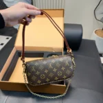 Louis Vuitton LV Women Wallet on Chain Ivy Monogram Coated Canvas M81911