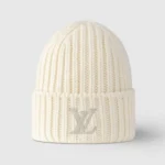 Louis Vuitton Unisex LV Only LV Beanie in Pure Wool-White M90799