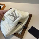 Louis Vuitton Unisex LV Only LV Beanie in Pure Wool-White M90799