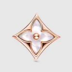 Louis Vuitton Women Color Blossom BB Star Ear Stud Pink Gold and White Mother-of-Pearl