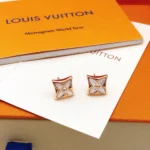 Louis Vuitton Women Color Blossom BB Star Ear Stud Pink Gold and White Mother-of-Pearl