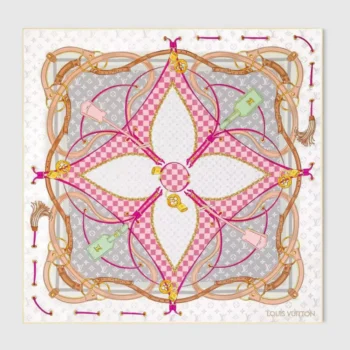 Louis Vuitton Women Flower And Straps Square 90 M94977