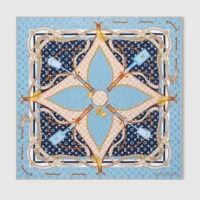 Louis Vuitton Women Flower And Straps Square 90 M96123