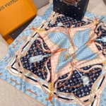 Louis Vuitton Women Flower And Straps Square 90 M96123