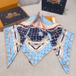 Louis Vuitton Women Flower And Straps Square 90 M96123