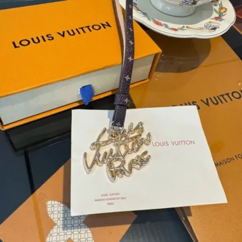 Louis Vuitton Women LV Lettering Bag Charm M03052