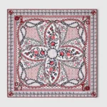 Louis Vuitton Women Summer Garden Square 90 M96328