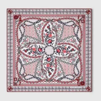 Louis Vuitton Women Summer Garden Square 90 M96328