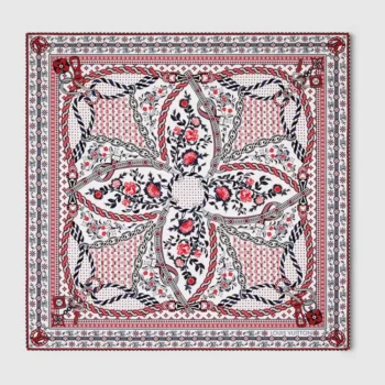 Louis Vuitton Women Summer Garden Square 90 M96328