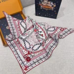 Louis Vuitton Women Summer Garden Square 90 M96328