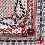 Louis Vuitton Women Summer Garden Square 90 M96328