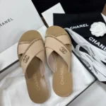 Chanel Women Mules Calfskin-Light Beige G46976