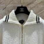 Chanel Women Pullover Cashmere Alpaca-White P79704K11593