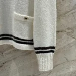 Chanel Women Pullover Cashmere Alpaca-White P79704K11593