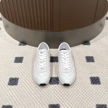 Chanel Women Sneakers Calfskin & Suede Calfskin-White G47014