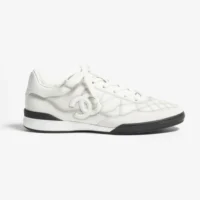 Chanel Women Sneakers Calfskin-White G45839