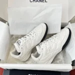 Chanel Women Sneakers Calfskin-White G45839