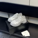 Chanel Women Sneakers Mesh & Mixed Fibers-Light Gray G46509