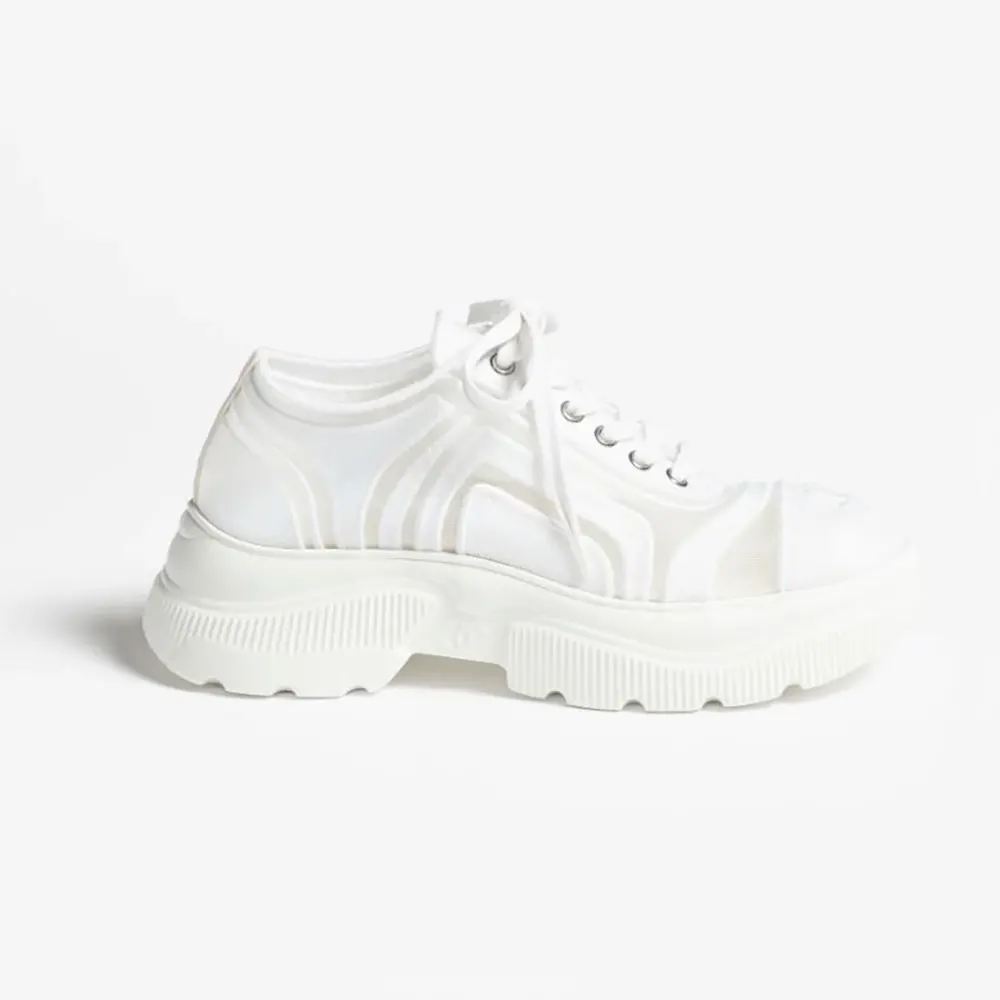 Chanel Women Sneakers Mesh & Mixed Fibers-White G46509 (1) Chanel Women Sneakers Mesh & Mixed Fibers-White G46509
