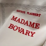 Dior Men Book Cover Oversized Cropped T-Shirt Beige and Red Cotton Jersey