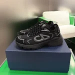 Dior Unisex B30 Countdown Tech Sneaker Black Semi-Transparent N3O Nylon 3SN342ABF