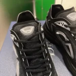 Dior Unisex B30 Countdown Tech Sneaker Black Semi-Transparent N3O Nylon 3SN342ABF