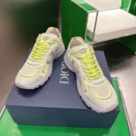 Dior Unisex B30 Countdown Tech Sneaker White Semi-Transparent N3O Nylon 3SN342ABF