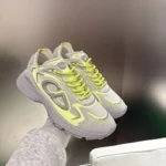 Dior Unisex B30 Countdown Tech Sneaker White Semi-Transparent N3O Nylon 3SN342ABF