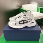 Dior Unisex B30 Countdown Tech Sneaker White Semi-Transparent N3O Nylon 3SN342ABFH014