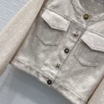 Dior Women 3D Monogram Denim Jacket 1AJGPF