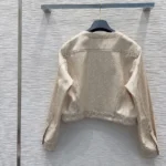 Dior Women 3D Monogram Denim Jacket 1AJGPF