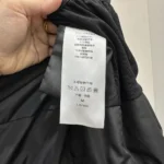 Dior Women DiorAlps Belted Puffer Jacket Black Padded Technical Taffeta 547C70A2304