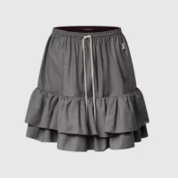 Louis Vuitton Women Ruffle Hem Skirt 1AJHC7