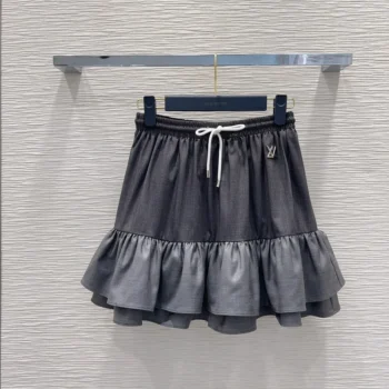 Louis Vuitton Women Ruffle Hem Skirt 1AJHC7