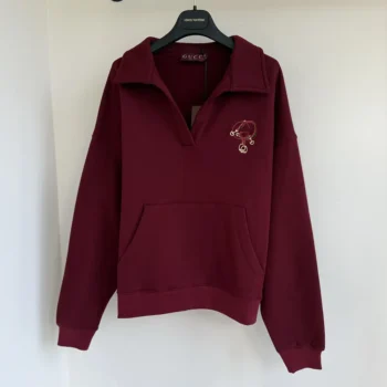 Gucci Men Cotton Jersey Sweatshirt With Embroidery 853420XJHMU