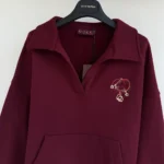 Gucci Men Cotton Jersey Sweatshirt With Embroidery 853420XJHMU