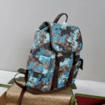 Gucci Unisex GG Large Backpack-Blue ‎839110FAFHG9762 - Imagen 3