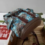 Gucci Unisex GG Large Backpack-Blue ‎839110FAFHG9762 - Imagen 6