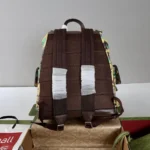 Gucci Unisex GG Large Backpack-Green ‎839110FAFHG9763