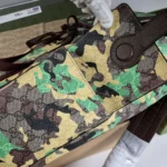 Gucci Unisex GG Large Backpack-Green ‎839110FAFHG9763