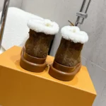 Louis Vuitton LV Women Cortina Low Boot-Brown 1AIUGD