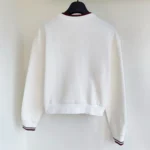 Gucci Women Cotton Jersey Cardigan With Embroidery 853419XJHMT