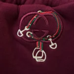 Gucci Women Cotton Jersey Leisure Pants With Embroidery 814179