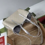 Gucci Women GG Emblem Medium Tote Bag ‎815214FAFEL