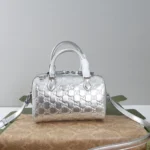 Gucci Women GG Emblem Small Boston Bag 848889FAFEW