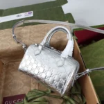 Gucci Women GG Emblem Small Boston Bag 848889FAFEW